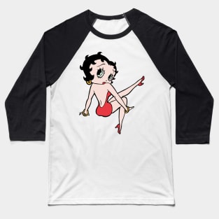 Betty Boop Baseball T-Shirt